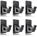 6 Pcs No Drill Curtain Rod Brackets,self Adhesive Brackets,univer... New. Price: $19.73.