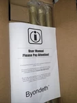 Byondeth Curtain Rod 16-88 Adjustable Warm Gold New. Price: $40.00.