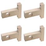 Coshar Closet Pole Socket Ceiling Mount, 25MM Rod Support (4-PACK) New. Price: $27.80.