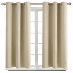 Bgment Room Darkening Curtains 54 Inches Long - Grommet Thermal Insulated Drapes New. Price: $32.19.