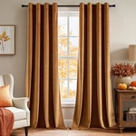 Emema Fall Decor Velvet Curtains 84 Inch Length 2 Panels Set, Luxury Blackout... New. Price: $69.19.