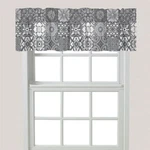 Laural Home Gray Granada Window Valance New. Price: $27.99.