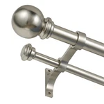 Double Curtain 84 To 120 Inch, Adjustable Drapery Rods ... New. Price: $65.04.