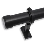 Blasthome Non-adjustable Luxury Curtain Rods For 8 Foot, Tuxedo Black New. Price: $150.90.