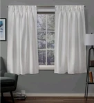 3PK "exclusive Home 2X26"X63" Blackout Tab Top Curtain Panel Pair Vanilla Sateen New. Price: $24.18.