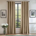 Lazzzy Velvet Beige Thermal Insulated Curtains 102 Inch Long Drapes F... New. Price: $70.59.