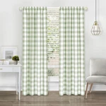 Achim Home Furnishings Hunter Rod Pocket Window Curtain Panel, 42" X 84", Apple New. Price: $24.99.