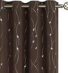 Bgment Blackout Curtains (2) Brown New Grommet Thermal Insulated Room Darkening. Price: $11.69.