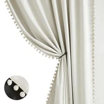 Treatmentex Natural Blackout Curtains For Bedroom Living 84INCH Long Iov... New. Price: $75.28.