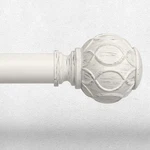 Wolistsa White Curtain Rods 36-91 Inch, Boho 36"-91"(1 Pack), New. Price: $29.97.