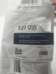 No. 918 Rod Pocket Ascot Valance White 51IN X 24IN New. Price: $9.95.