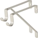 Desunia Adjustable Closet Rod & Shelf Support Bracket - White Of 2 New. Price: $34.95.