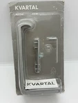 Ikea Kvartal Curtain Rod Bracket 801.646.86 5-7/10" Open Box. Price: $27.54.