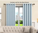 Curtain Rods 18-152 Inch, For Window 144 Adjustable Length Heavy Duty Diam Open. Price: $24.99.