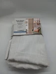 Better Homes & Gardens Vanilla Texured Blackout Single Panel 50"X 84" Cream New. Price: $17.49.