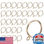 Meterxity 30-PACK Gold Curtain Rings Eyelet Rustproof Metal For New. Price: $27.34.
