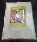 Elrene Matine 108 X 52 Inch Indoor/outdoor Tab Top Panel Taupe Brand New. Price: $14.99.
