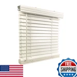 Us Window And Floor 2 Faux Wood 33.5 64 H Inside Mount Cordless New. Price: $111.42.
