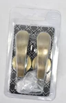 Hemour Curtain Holdbacks 2 Piece Wall Mounted Drapery Tiebacks Screws Brass New. Price: $10.99.
