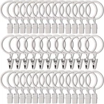 Amzseven 40 Pack Curtain With Clips, Drapery Rings, Hangers New. Price: $19.69.