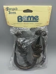 Beme Trista Forged Iron Holdbacks Tie-backs Set Of 2 Nos Dark Bronze Hardware New. Price: $26.24.