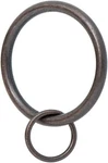 Ivilon Drapery Eyelet Curtain Rings - 1.7" Loop For Hook Pins, Set Of 14 Open. Price: $9.99.