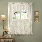 Sweet Home Collection 5 Pc Kitchen Curtain Set Swag Pair Valance Choice Of 24 New. Price: $59.97.