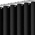 Inch Long Waffle Textured Fabric Shower 72"W 90"L (pack Of 1) Black New. Price: $45.89.