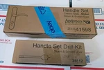 Anderson Handle Set Classic Style Nickel Storm & Screen Door 41598 New Old Stock Open. Price: $59.95.
