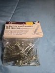Conso Nip-tite Pleater Hooks And End Pins Style Silver Finish Drapery New. Price: $10.00.