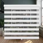 Luckup Cordless Zebra Blinds Roller Shades For Windows-dual Layer High Shading New. Price: $161.77.
