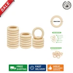 20PCS 2.2INCH Natural Wood Rings - Perfect For Macrame And Creative Projects New. Price: $10.97.