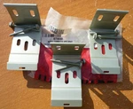 (3) Hunter Douglas Small 2-1/2" Cassette Brackets For Roller Shades Kit 6033 Open. Price: $13.85.