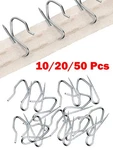 Metal Pin 10/20/50PCS, Curtain & Shower Hanging Hooks, Durable Home Hard New. Price: $9.03.
