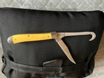 Rite Built Tough Pocket Knife Stainless Steel 3 Cutting Edge, Hook Used. Price: $15.00.