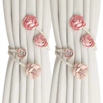 Bdhrkte Boho Flower Handmade Curtains Holder New. Price: $24.38.