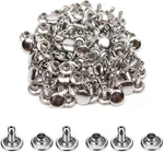 200SETS Leather Rivets,sliver Metal Double Cap Snaps Studs For Clothes... New. Price: $16.68.