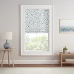Eclipse Evangeline Botanical Roman Shade For Windows Cordless 100 Blackout New. Price: $93.91.
