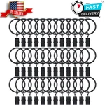 36 Pack Curtain With Clips, Drapery Rings, Hangers Drapes New. Price: $12.23.