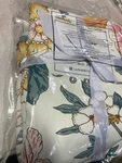Lush 16T002399 Blue Floral Darkening Curtains 52X84" (set Of 2) Used. Price: $28.78.