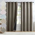 Treatmentex Blackout Window Curtains For Bedroom 84INCH Coffee Brown Thermal ... New. Price: $72.24.