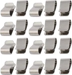 Uxcell 20PCS Stainless Steel Spring Clip Silver Tone 21.4MM New. Price: $12.54.