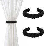 4 Pack Braided Curtain Boho Elegant Rustic Holdbacks New. Price: $10.90.