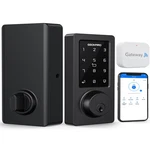 Geonfino Wifi Bluetooth Smart Lock Keyless Entry Touchscreen Keypad Auto New. Price: $147.92.