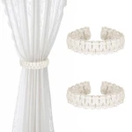 2 Pack Boho Braided Farmhouse Rustic Curtains Flexibl New. Price: $9.92.