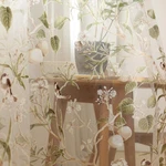 Yunsurey Vintage Birds Sheer Curtains 84 Inches Length Farmhouse Tulle New. Price: $37.15.