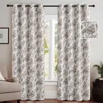 Nicetown Floral Blackout Curtains, Thermal Insulated, Privacy Protection, New. Price: $12.00.