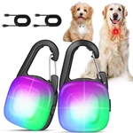 Dog Lights For Night WALKING,2 Pack Led Rechargeable Safety Collar Cli New. Price: $14.28.