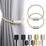 Porlau 2 Pack Beige Strong Magnetic Curtain Tiebacks Outdoor Elegant New. Price: $13.99.