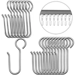 60PC Metal Curtain Track Hooks Shape Drapery Ganchos Cortina Plateado New. Price: $18.64.